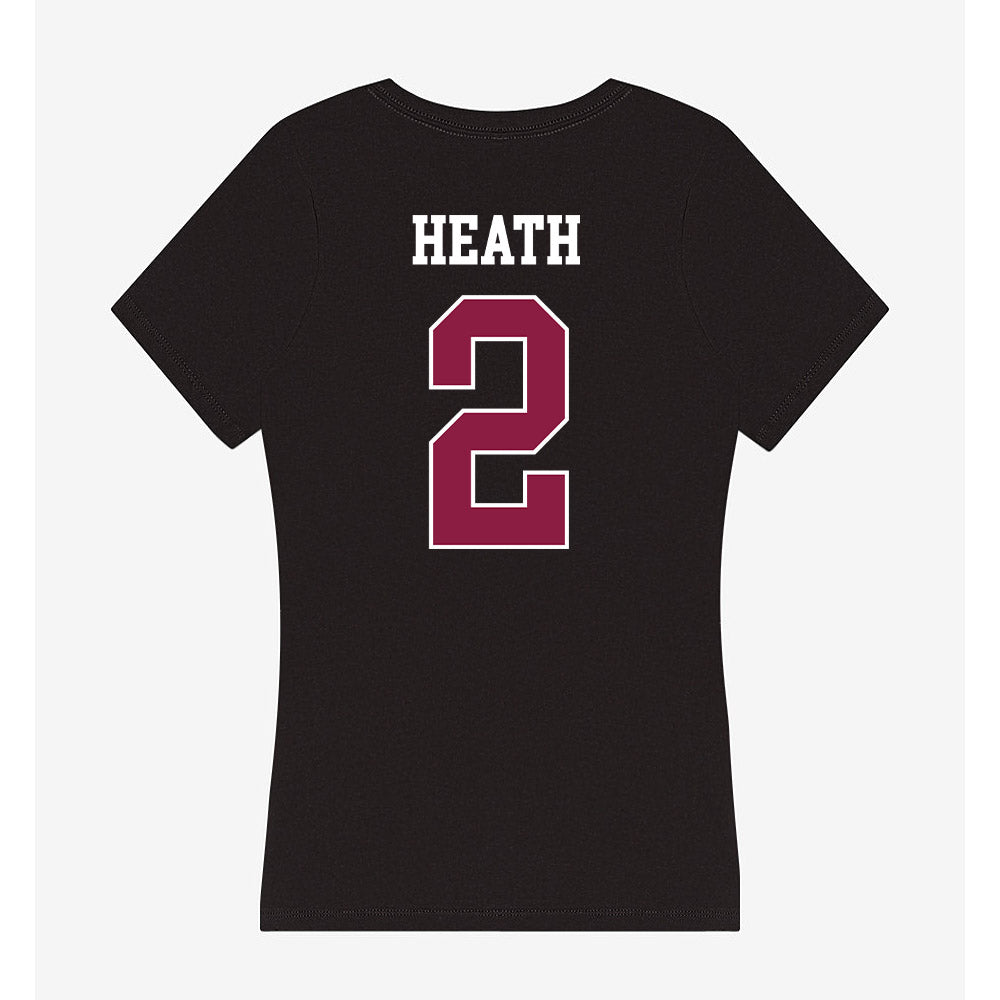 Virginia Tech - NCAA Football : Takye Heath - Women's V-Neck T-Shirt-1