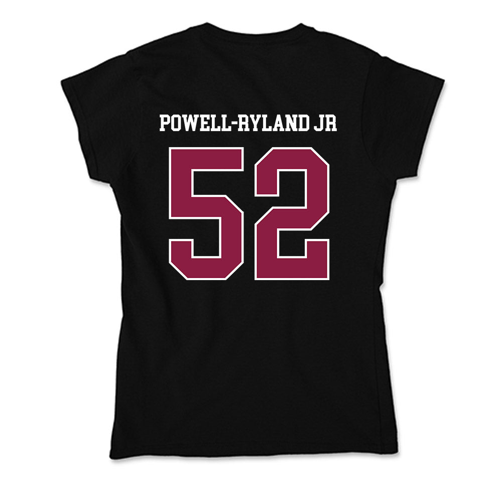 Virginia Tech - NCAA Football : Antwaun Powell-Ryland Jr - Soft Style Women’s T-Shirt-1