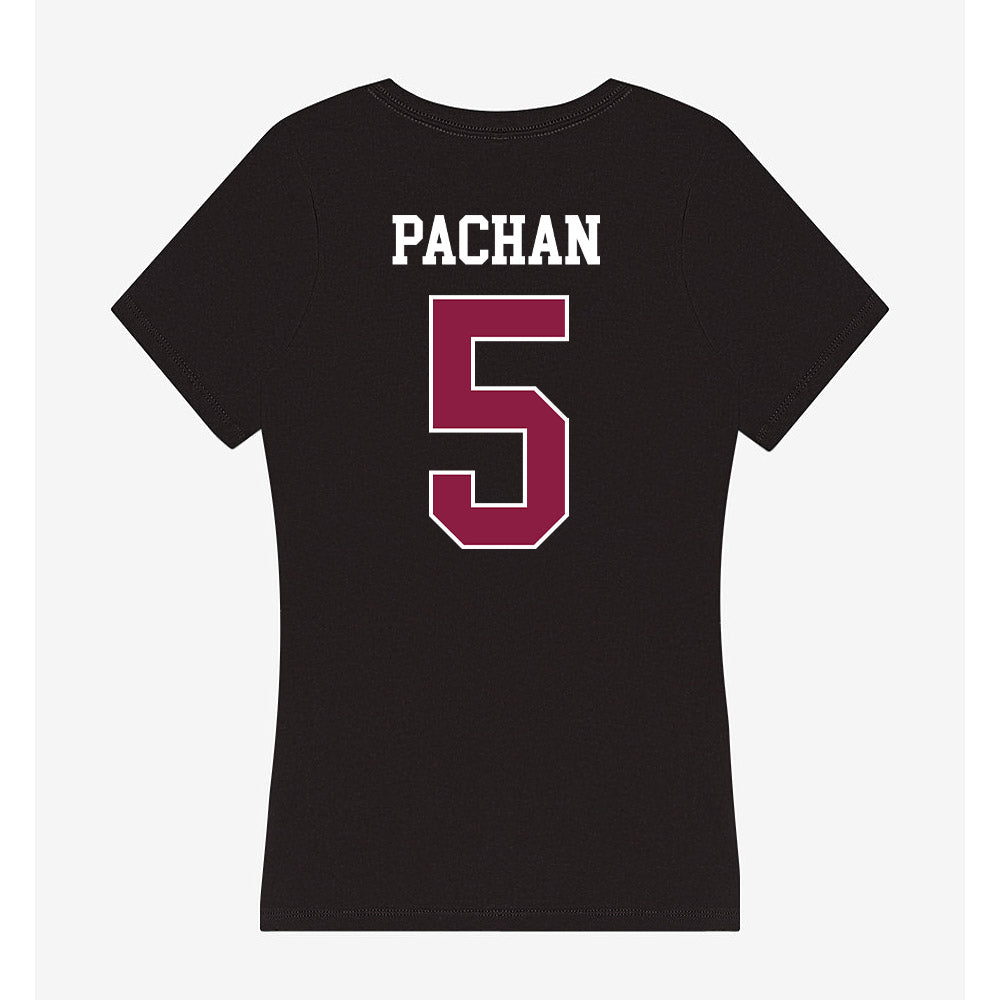 Virginia Tech - NCAA Women's Soccer : Hannah Pachan - Women's V-Neck T-Shirt-1