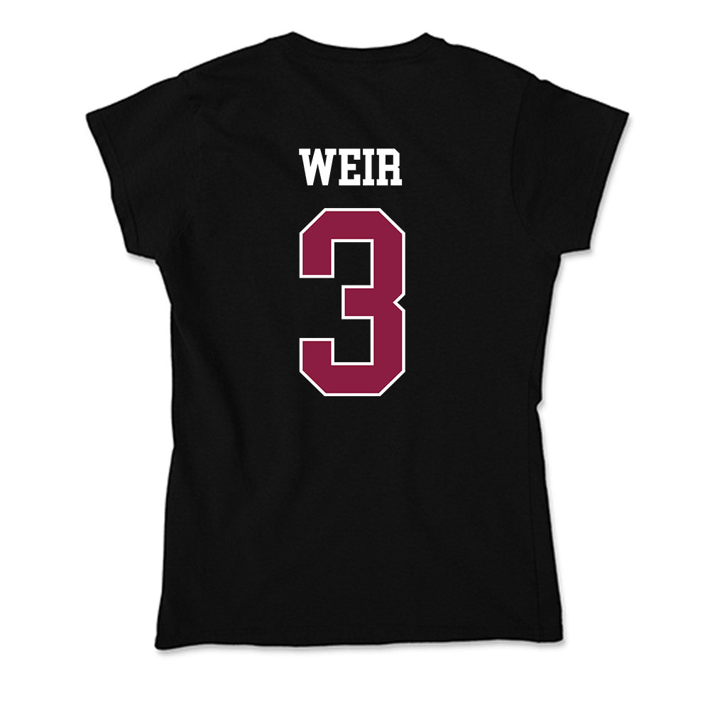 Virginia Tech - NCAA Women's Soccer : Anna Weir - Soft Style Women’s T-Shirt-1