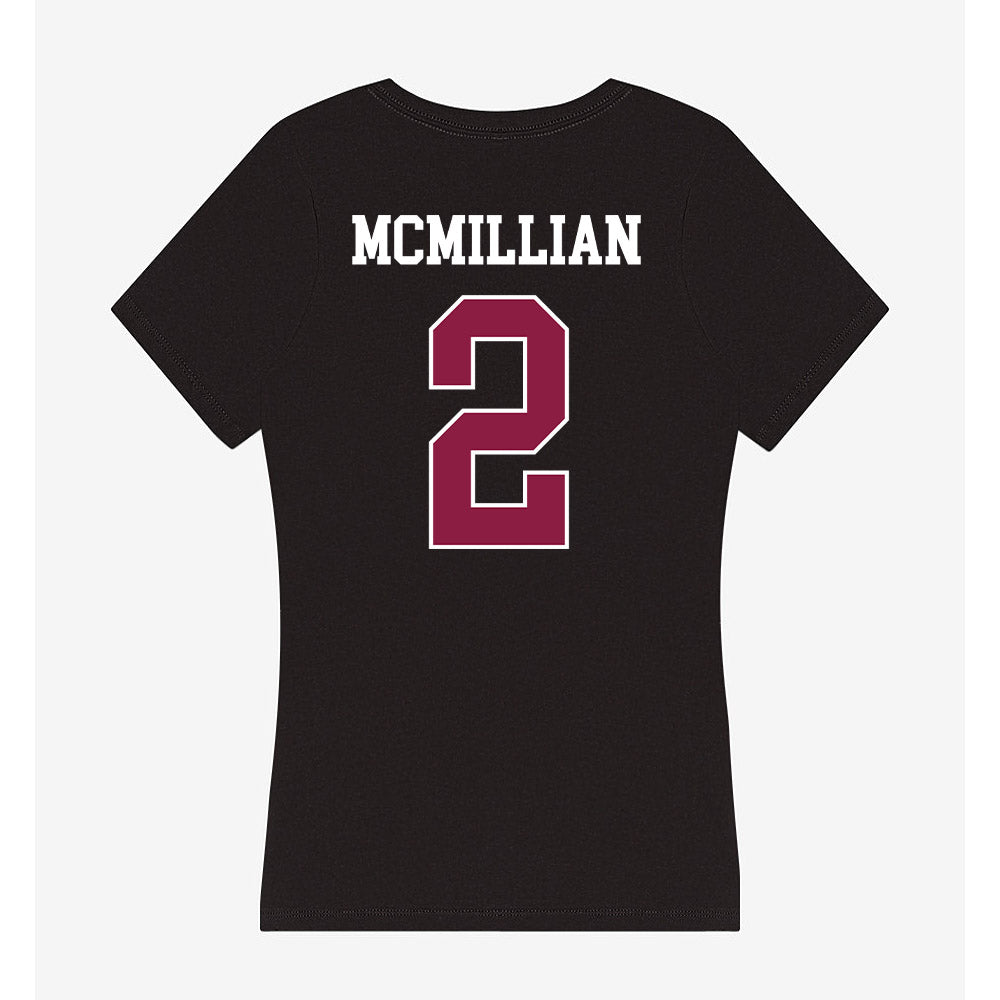 Virginia Tech - NCAA Softball : Cori McMillian - Women's V-Neck T-Shirt-1