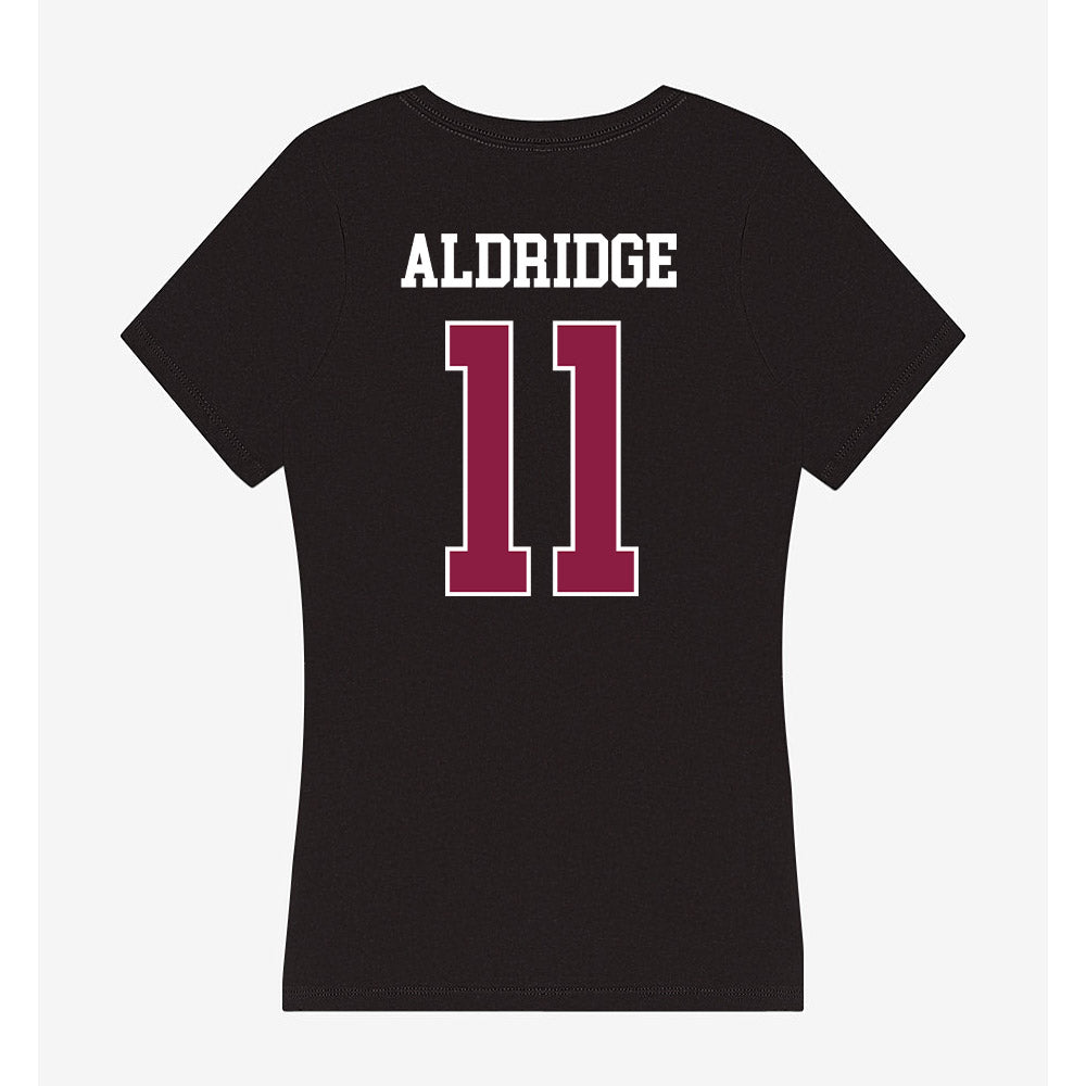 Virginia Tech - NCAA Softball : Kylie Aldridge - Women's V-Neck T-Shirt-1