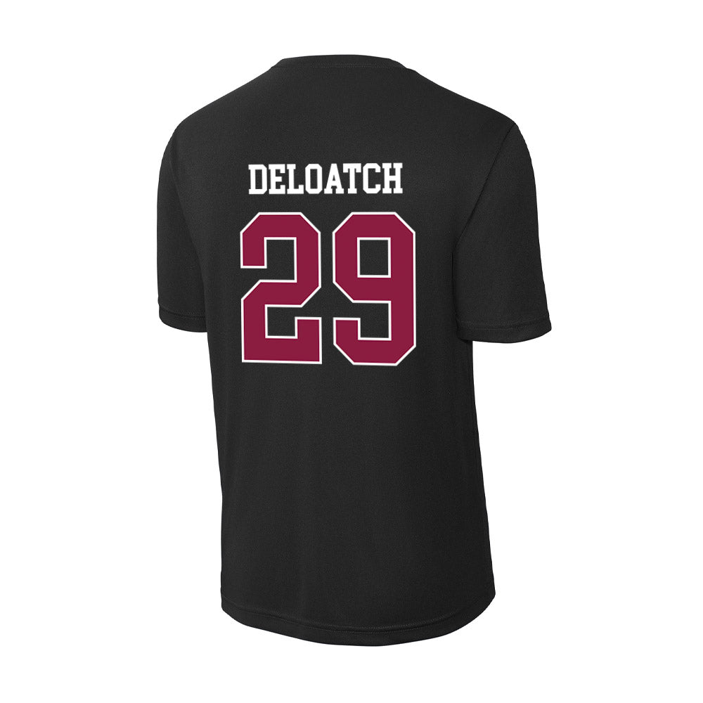 Virginia Tech - NCAA Football : Jahmari DeLoatch - Activewear T-Shirt-1