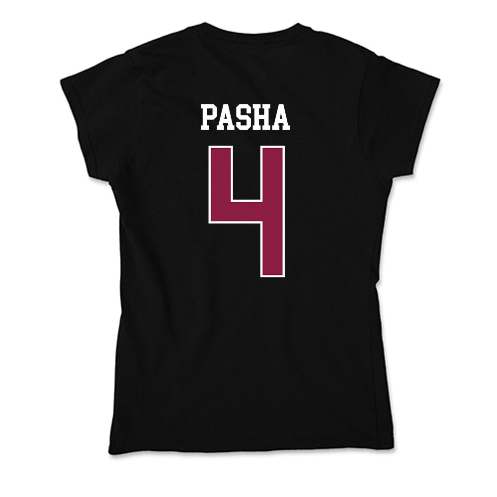 Virginia Tech - NCAA Men's Basketball : Izaiah Pasha - Soft Style Women’s T-Shirt-1