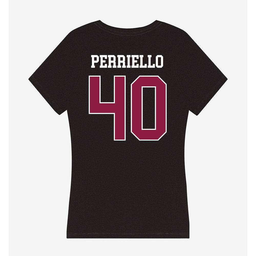 Virginia Tech - NCAA Baseball : Luca Perriello - Women's V-Neck T-Shirt-1