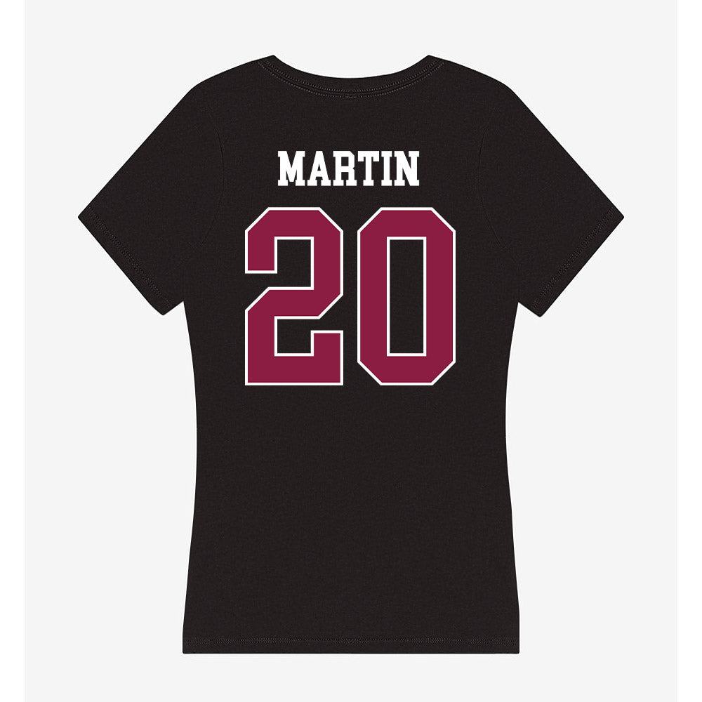 Virginia Tech - NCAA Softball : Trinity Martin - Women's V-Neck T-Shirt-1
