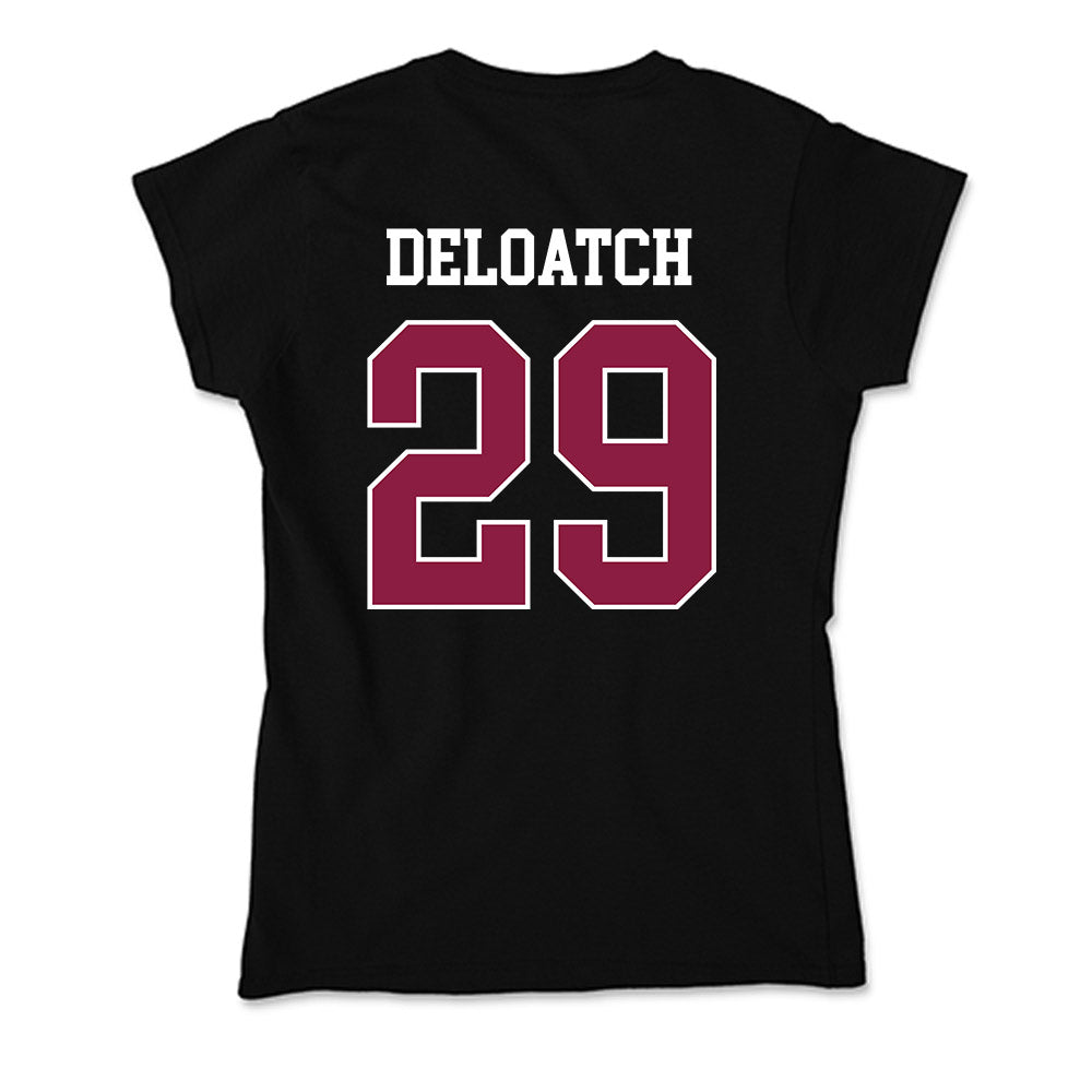 Virginia Tech - NCAA Football : Jahmari DeLoatch - Soft Style Women’s T-Shirt-1