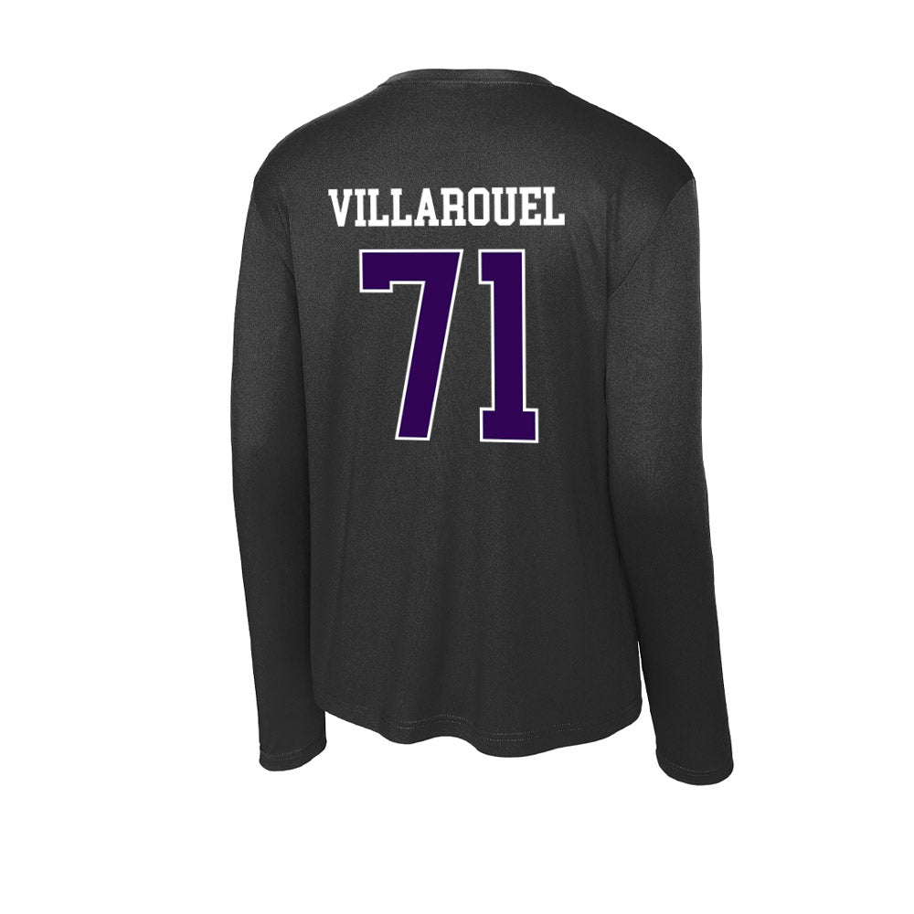 Kansas State - NCAA Football : Dylan Villarouel - Activewear Long Sleeve T-Shirt-1