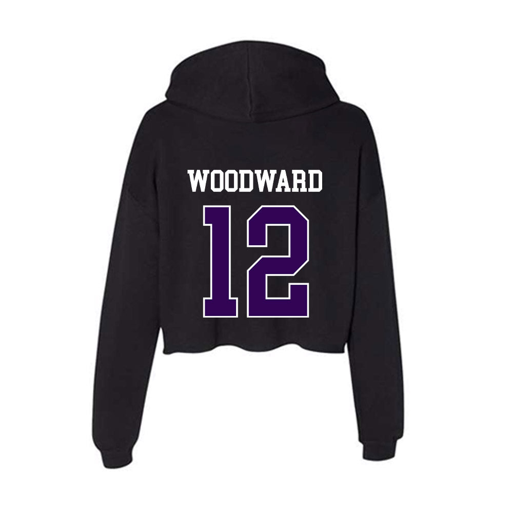 Kansas State - NCAA Women's Soccer : Jayce Woodward - Women's Crop Fleece Hoodie-1