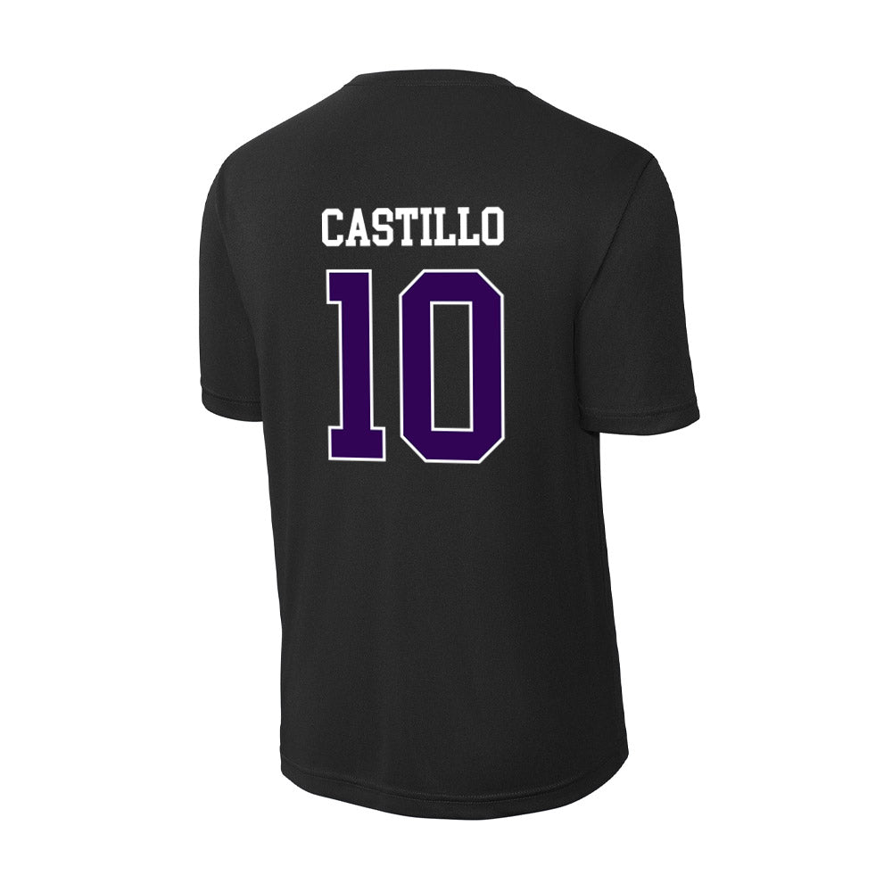 Kansas State - NCAA Men's Basketball : David Castillo - Activewear T-Shirt-1