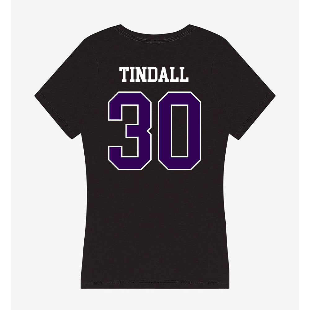 Kansas State - NCAA Women's Volleyball : Tatum Tindall - Women's V-Neck T-Shirt-1