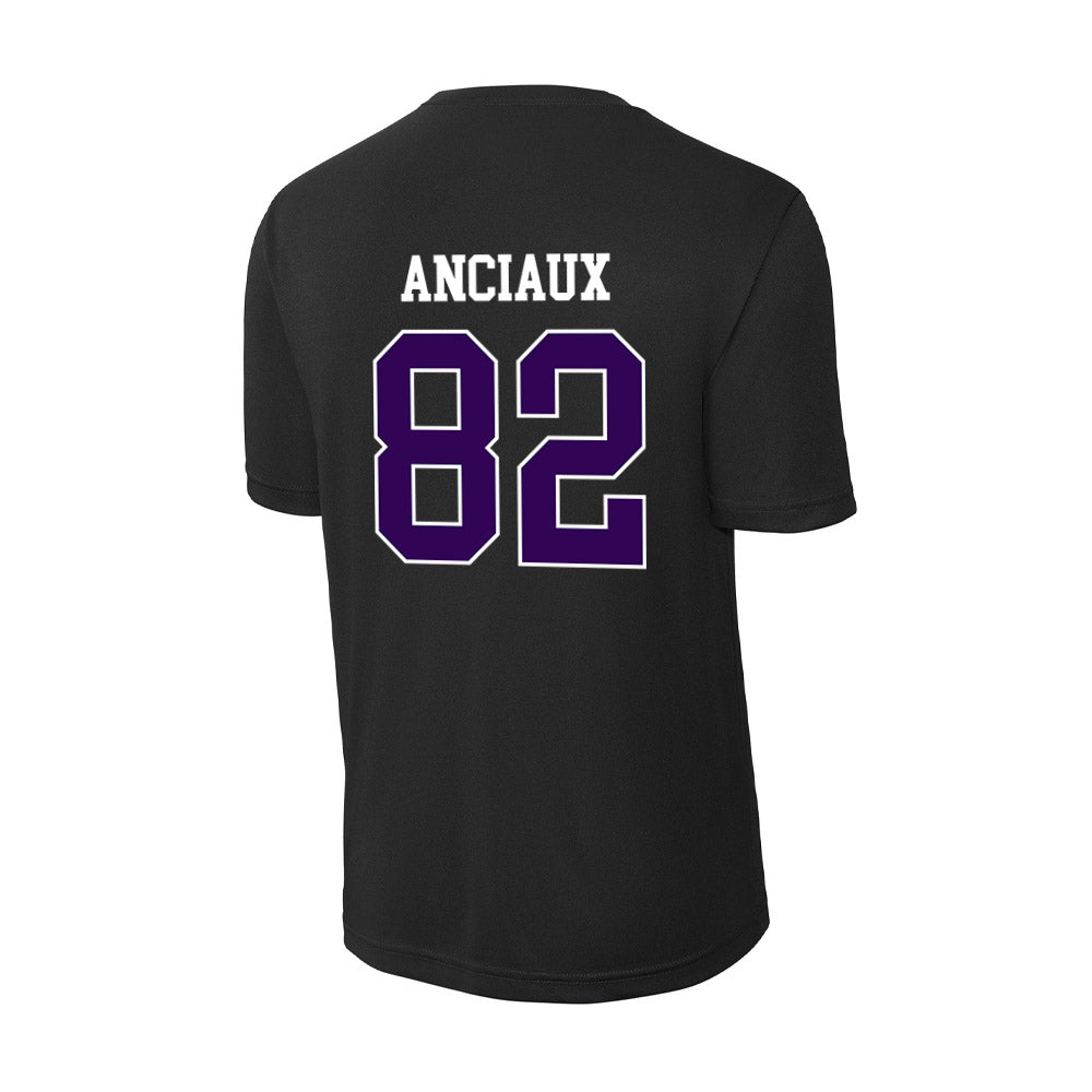 Kansas State - NCAA Football : Will Anciaux - Activewear T-Shirt-1