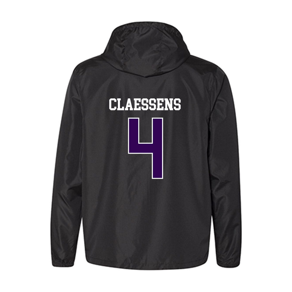 Kansas State - NCAA Women's Basketball : Nastja Claessens - Windbreaker-1