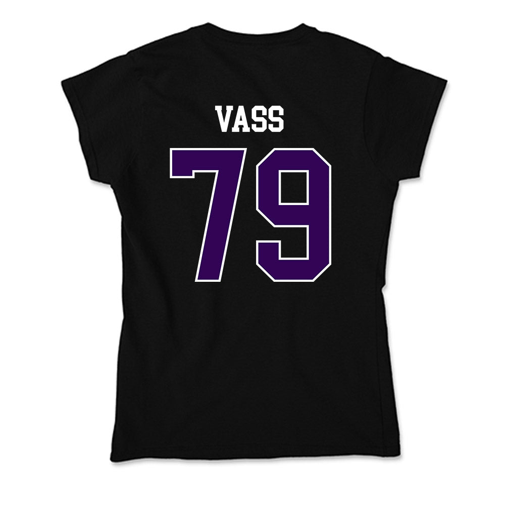 Kansas State - NCAA Football : Devin Vass - Soft Style Women’s T-Shirt-1