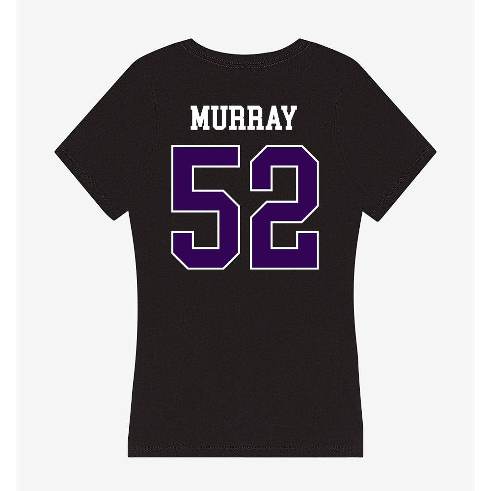 Kansas State - NCAA Baseball : Chandler Murray - Women's V-Neck T-Shirt-1