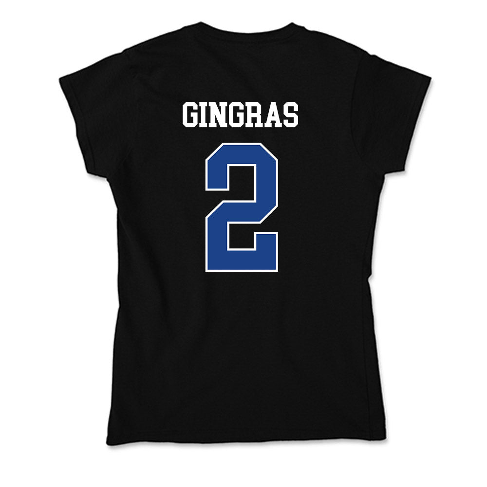 CSU Bakersfield - NCAA Women's Basketball : Caitlin Gingras - Soft Style Women’s T-Shirt-1