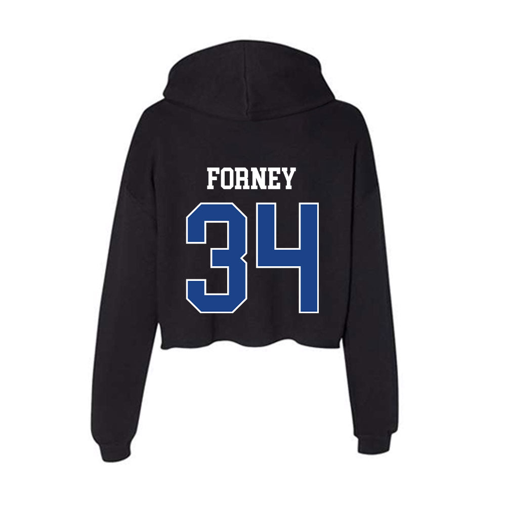 CSU Bakersfield - NCAA Women's Basketball : Cheyenne Forney - Women's Crop Fleece Hoodie-1