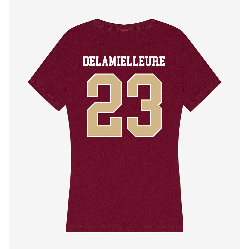 FSU - NCAA Baseball : Brody DeLamielleure - Women's V-Neck T-Shirt-1