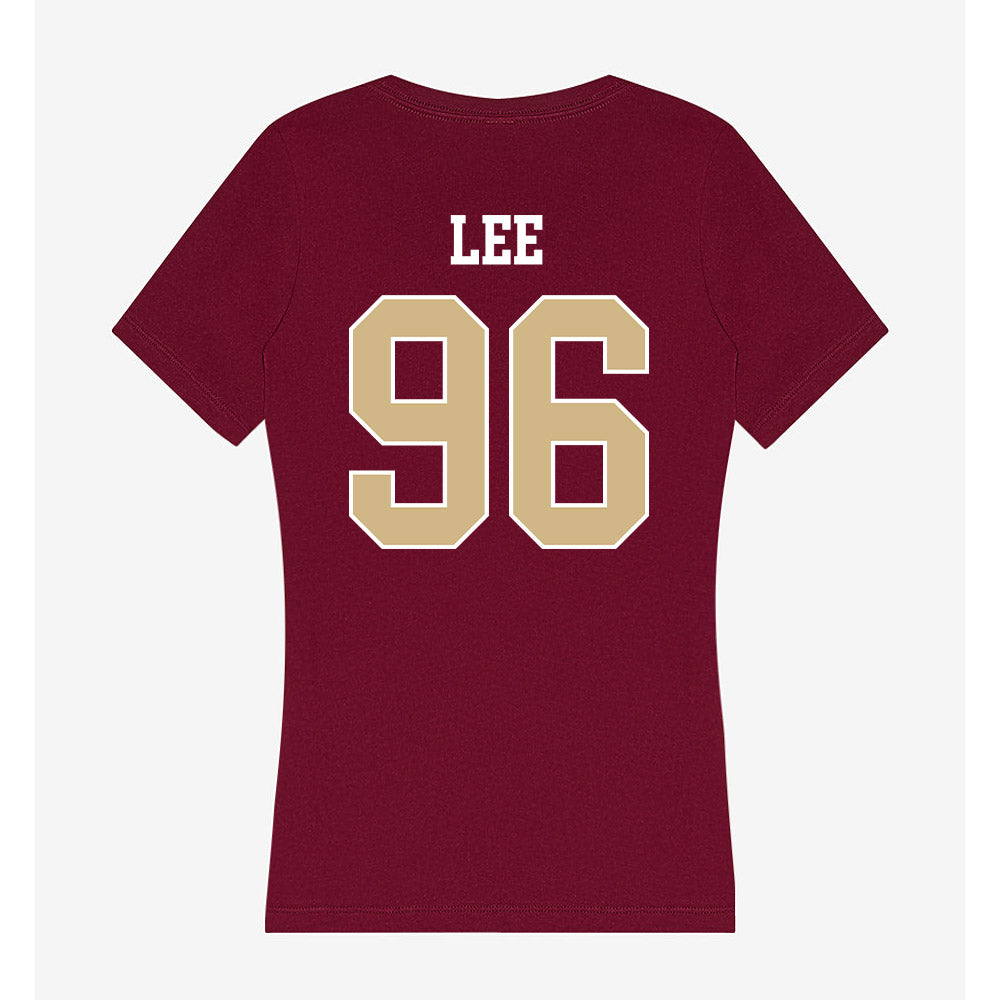 FSU - NCAA Football : Tylon Lee - Women's V-Neck T-Shirt-1