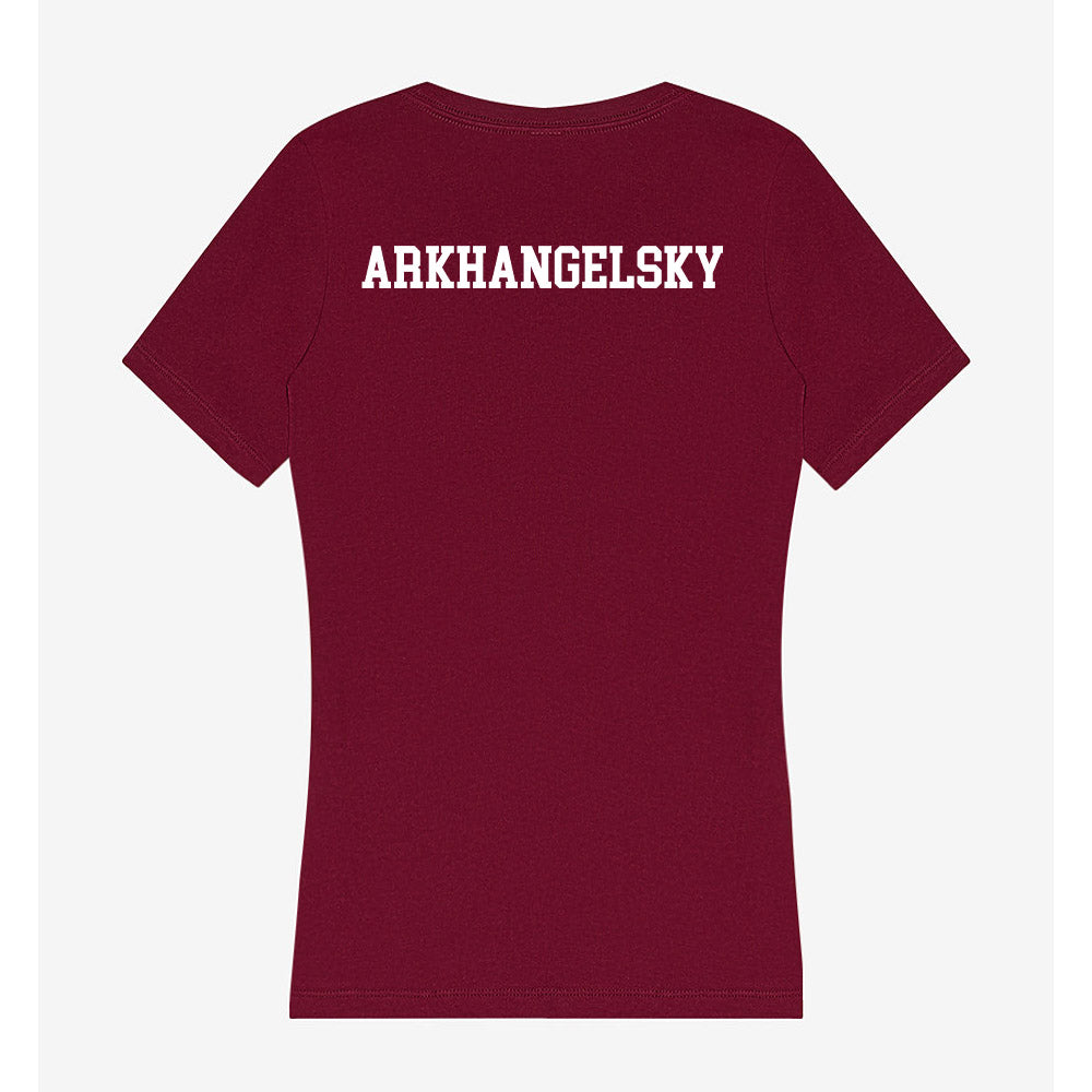 FSU - NCAA Men's Swimming & Diving : Michel Arkhangelsky - Women's V-Neck T-Shirt-1
