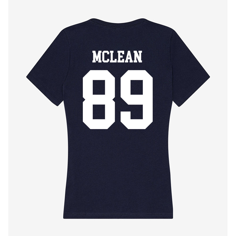 Samford - NCAA Football : Knox Mclean - Women's V-Neck T-Shirt-1