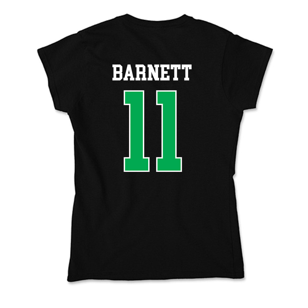 Marshall - NCAA Women's Volleyball : Emma Barnett - Soft Style Women’s T-Shirt-1