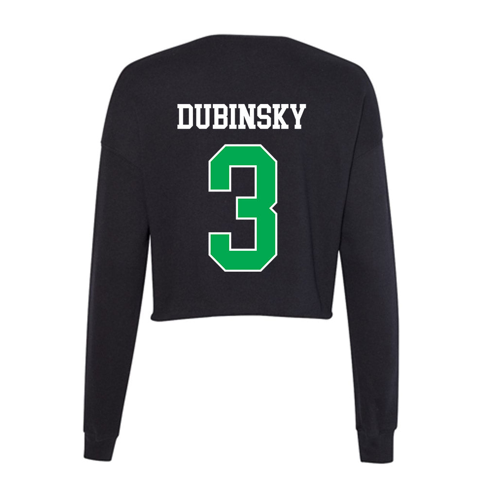 Marshall - NCAA Men's Basketball : Wilson Dubinsky - Women's Cropped Crew Fleece-1