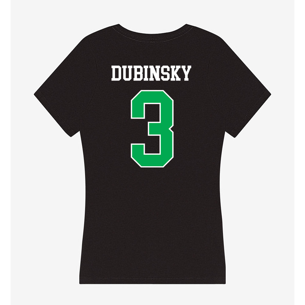Marshall - NCAA Men's Basketball : Wilson Dubinsky - Women's V-Neck T-Shirt-1