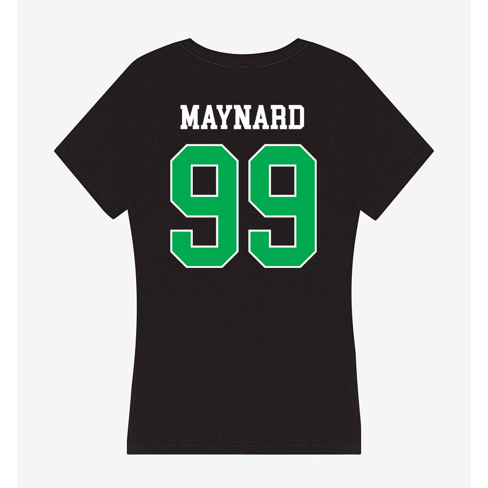 Marshall - NCAA Softball : Mackenzie Maynard - Women's V-Neck T-Shirt-1