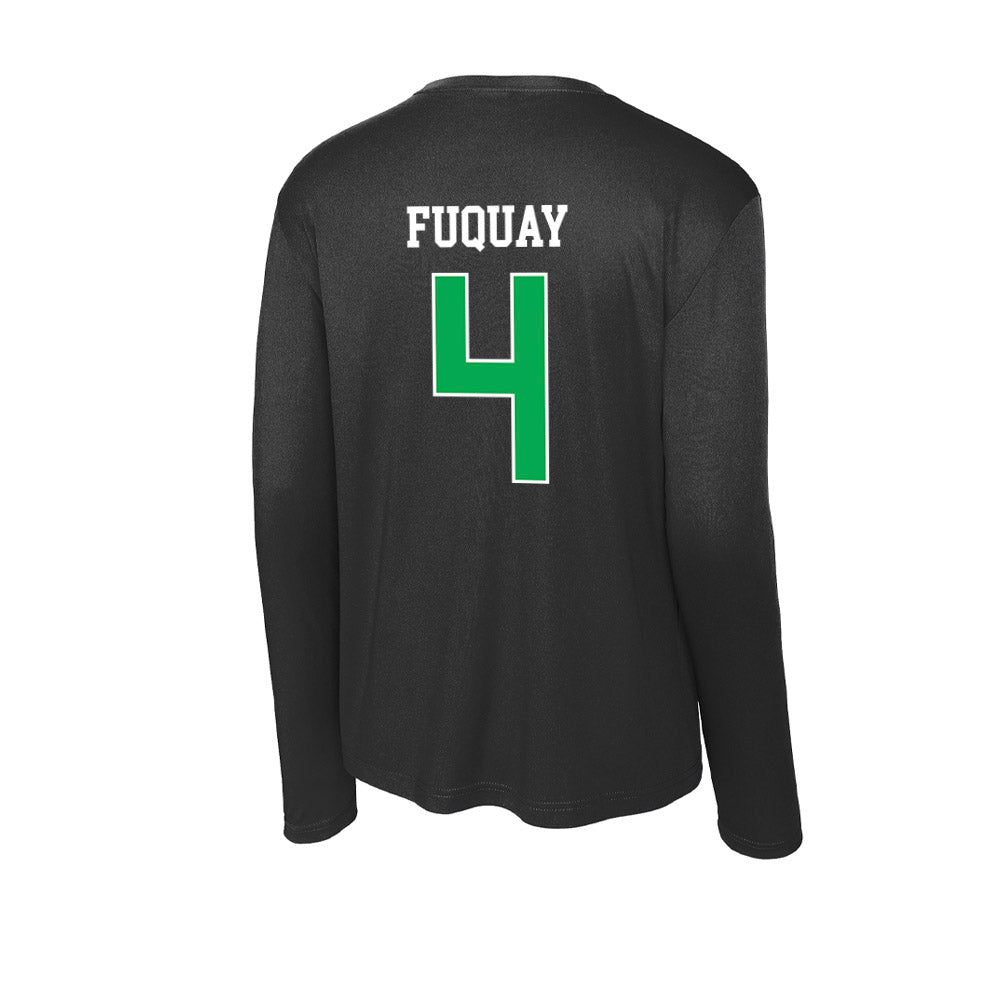 Marshall - NCAA Men's Basketball : Andrew Fuquay - Activewear Long Sleeve T-Shirt-1