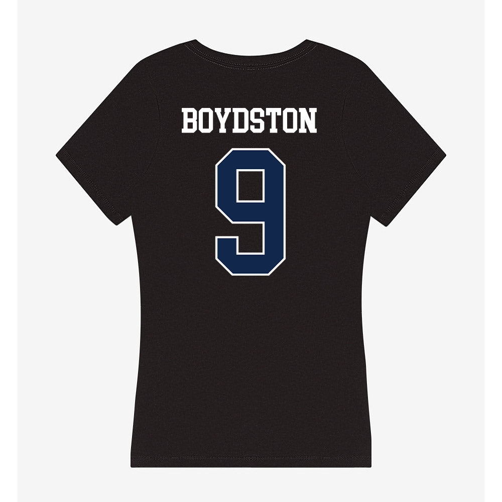 BU - NCAA Softball : Alona Boydston - Women's V-Neck T-Shirt-1