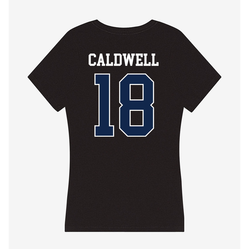 BU - NCAA Football : Griffin Caldwell - Women's V-Neck T-Shirt-1