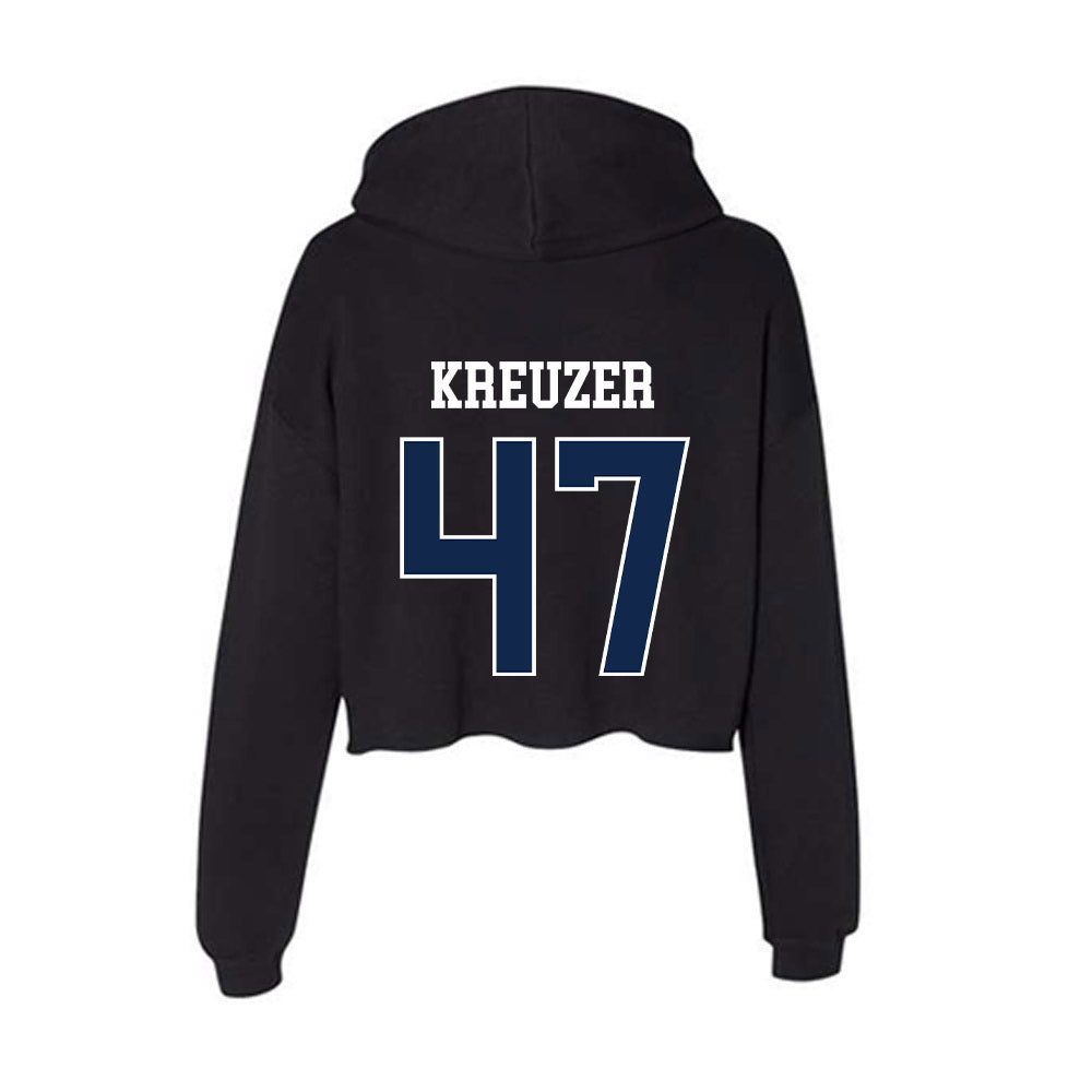 Butler - NCAA Football : Cole Kreuzer - Women's Crop Fleece Hoodie-1