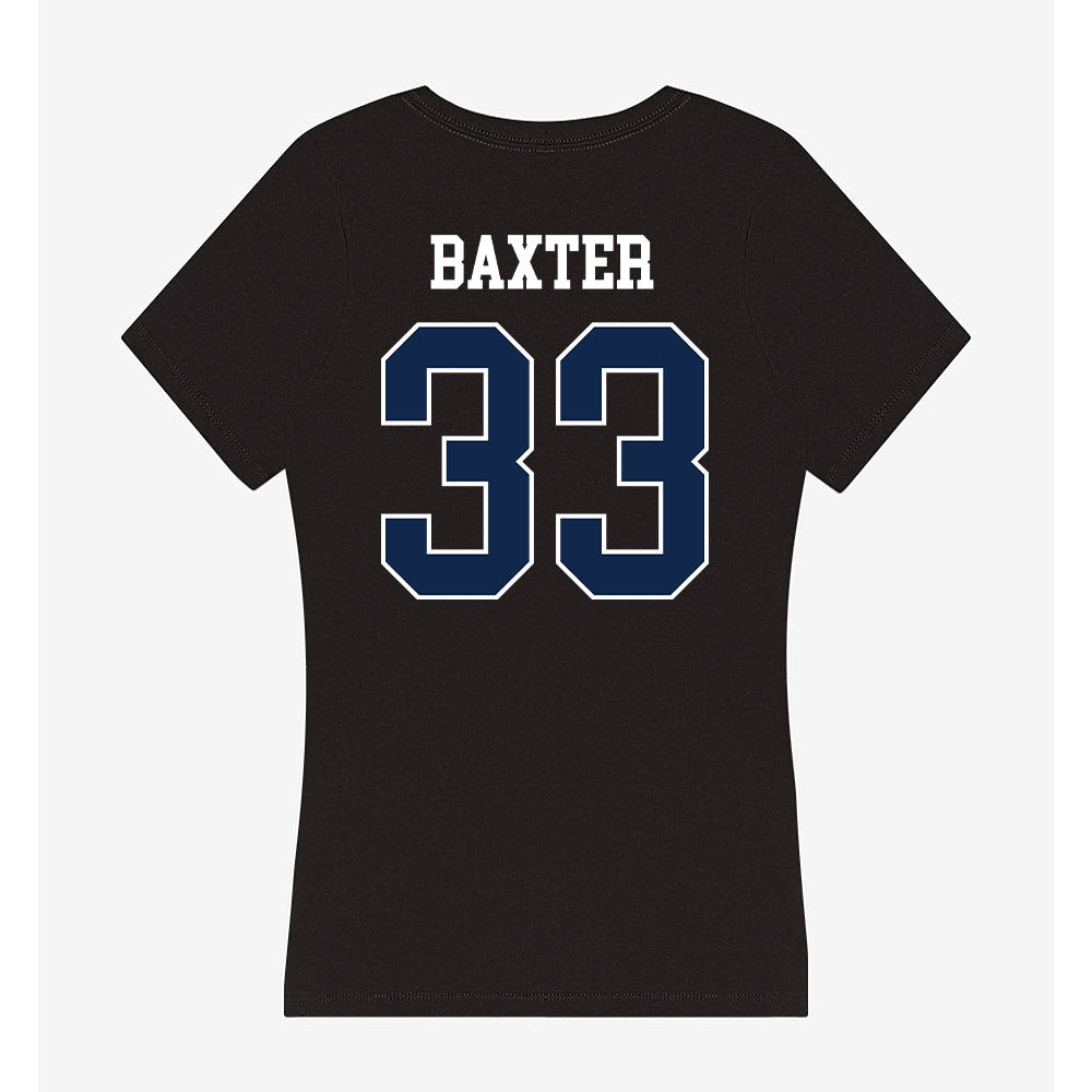 Butler - NCAA Women's Basketball : Addison Baxter - Women's V-Neck T-Shirt-1