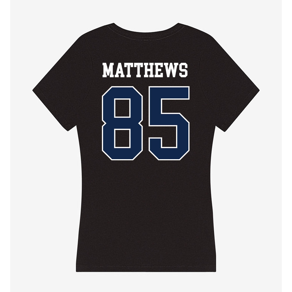 BU - NCAA Football : Blake Matthews - Women's V-Neck T-Shirt-1