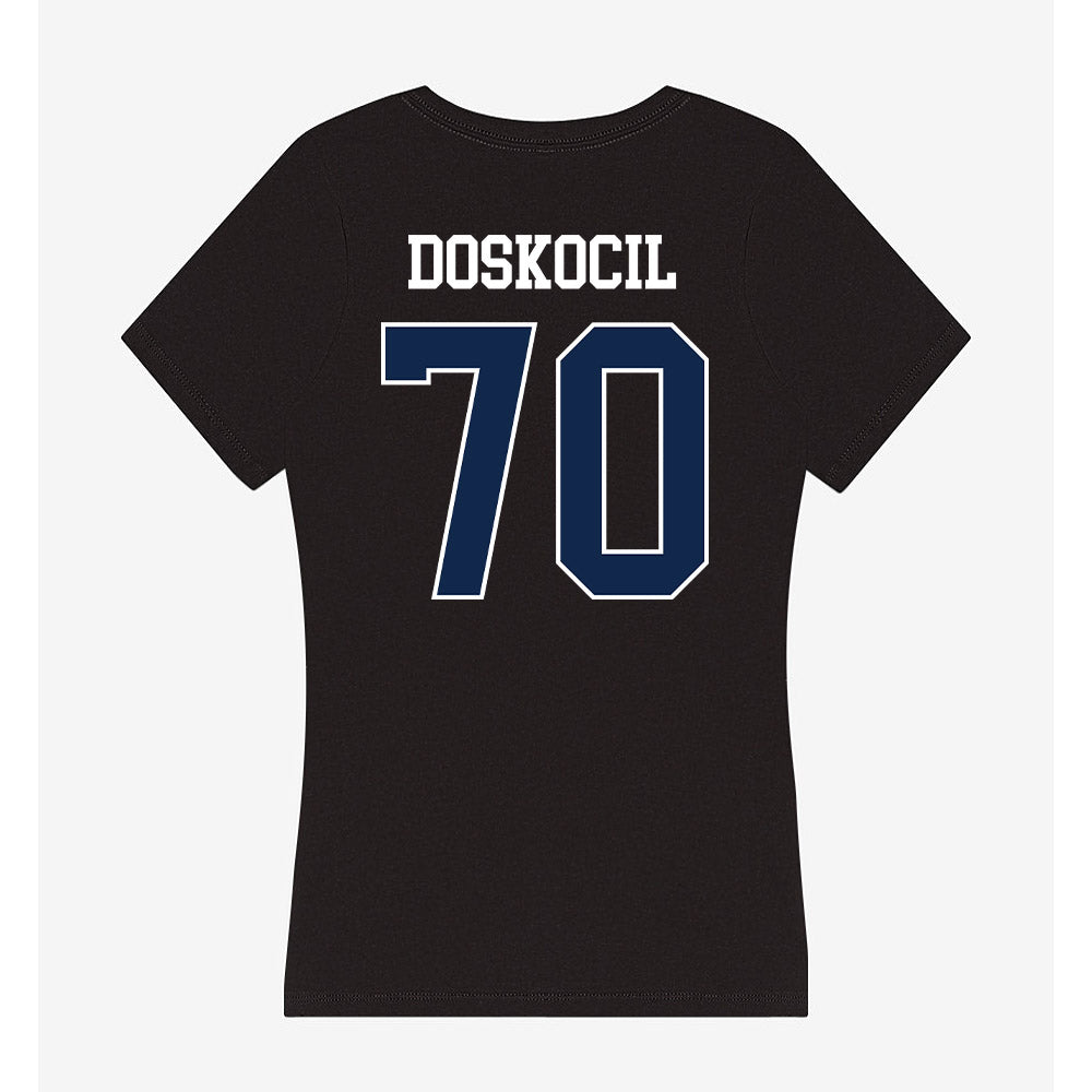 BU - NCAA Football : Kirk Doskocil - Women's V-Neck T-Shirt-1