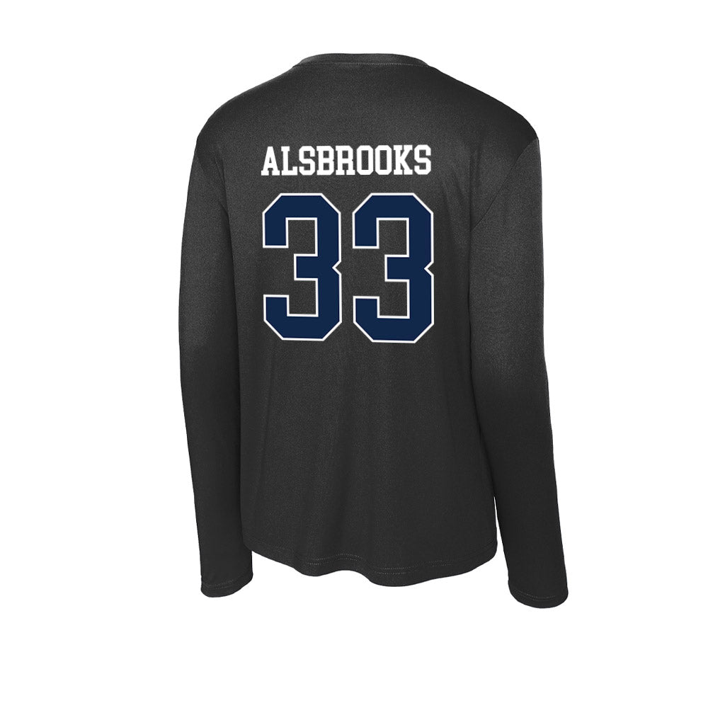 BU - NCAA Football : Trey Alsbrooks - Activewear Long Sleeve T-Shirt-1
