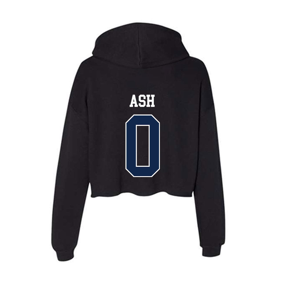 BU - NCAA Women's Soccer : Addison Ash - Women's Crop Fleece Hoodie-1