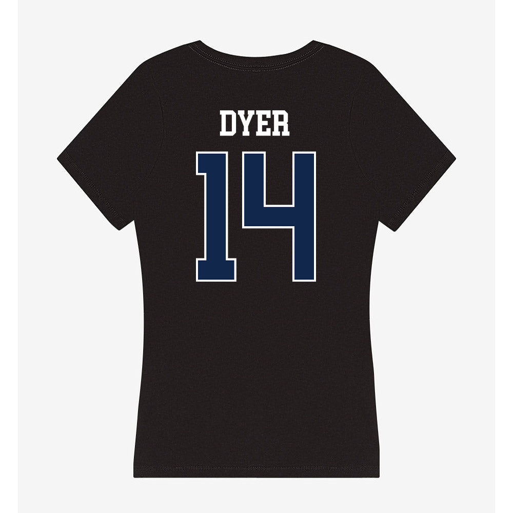 BU - NCAA Softball : Rylyn Dyer - Women's V-Neck T-Shirt-1