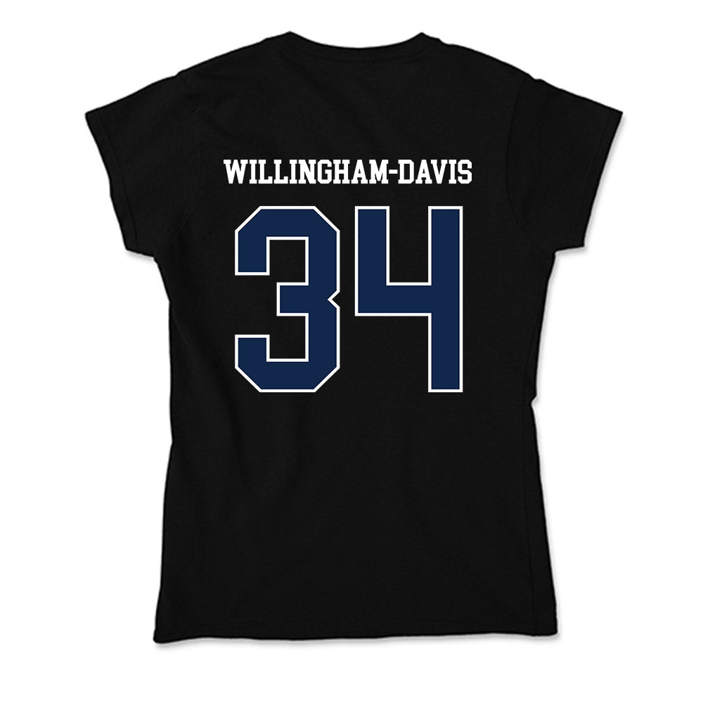 BU - NCAA Football : Zac Willingham-Davis - Soft Style Women’s T-Shirt-1