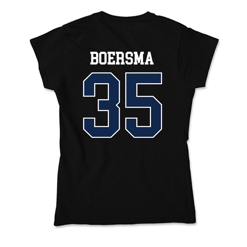 BU - NCAA Men's Soccer : Brooks Boersma - Soft Style Women’s T-Shirt-1