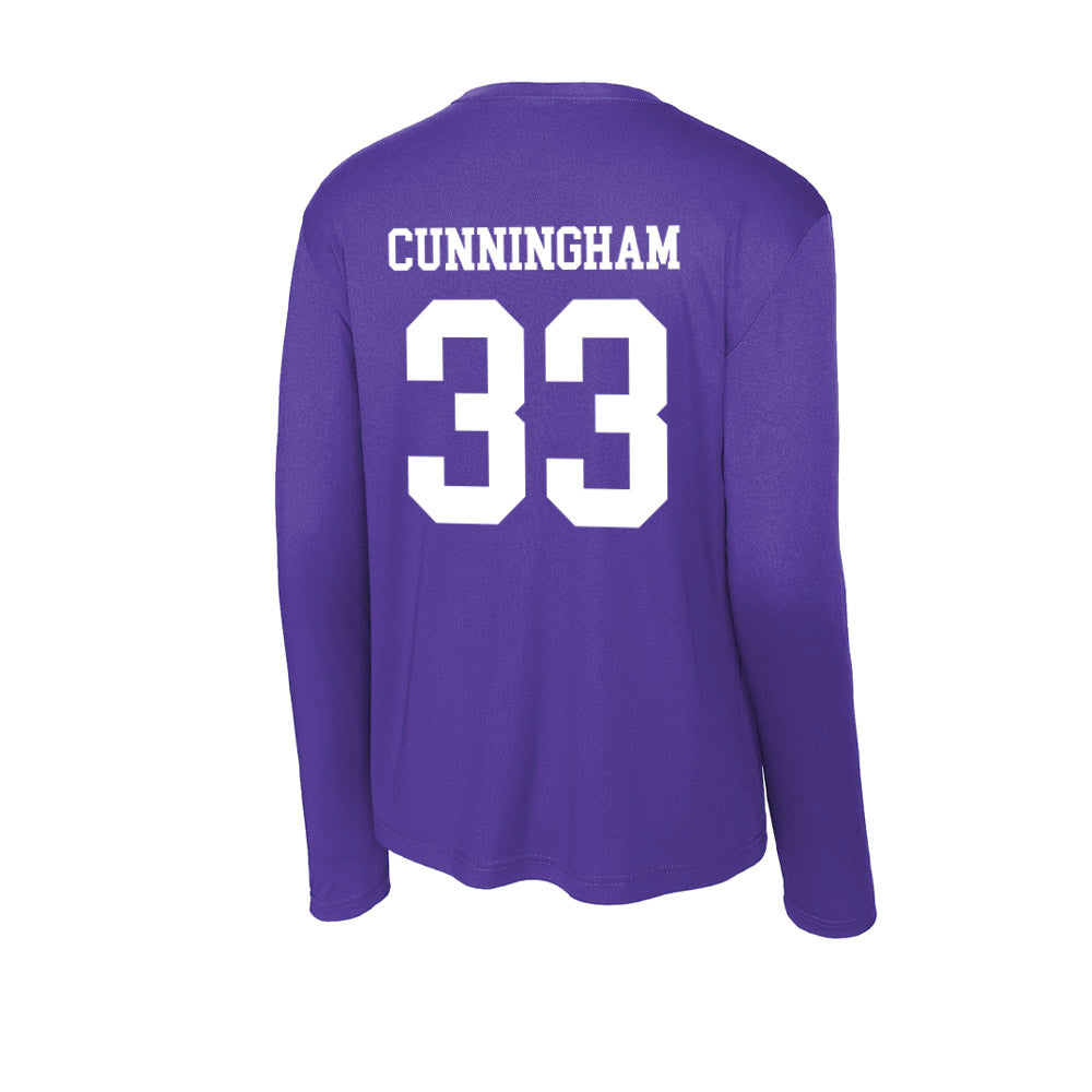 North Alabama - NCAA Football : Ethan Cunningham - Activewear Long Sleeve T-Shirt-1