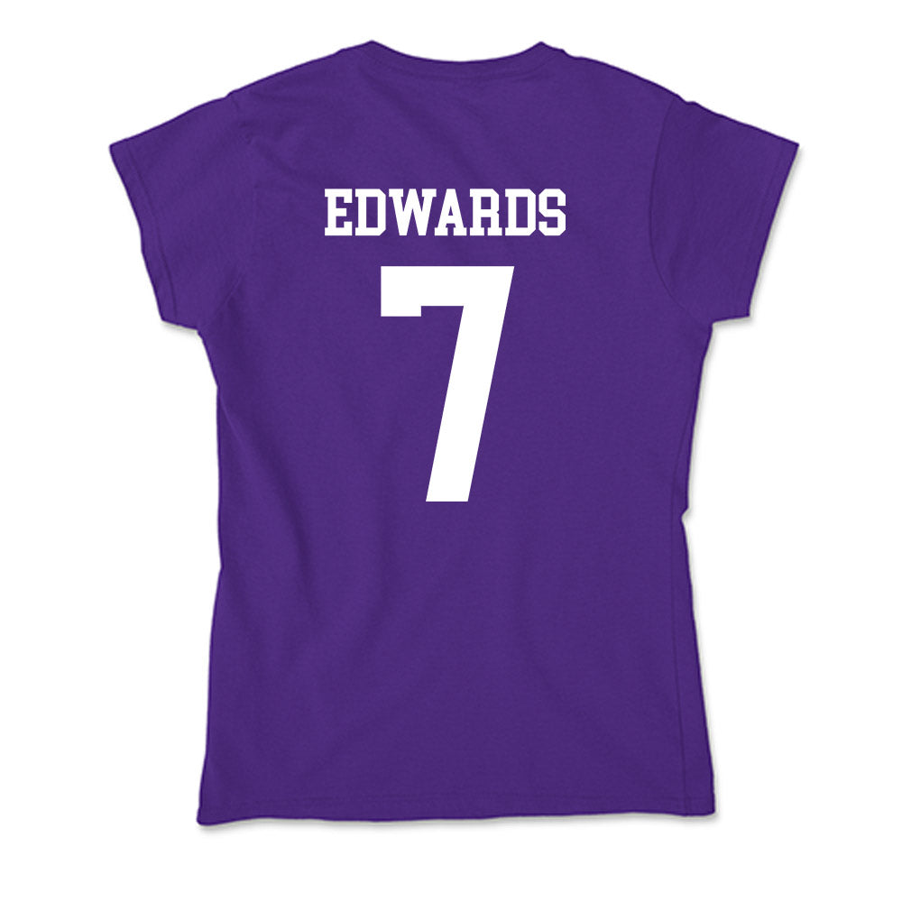 North Alabama - NCAA Football : Jalin Edwards - Soft Style Women’s T-Shirt-1