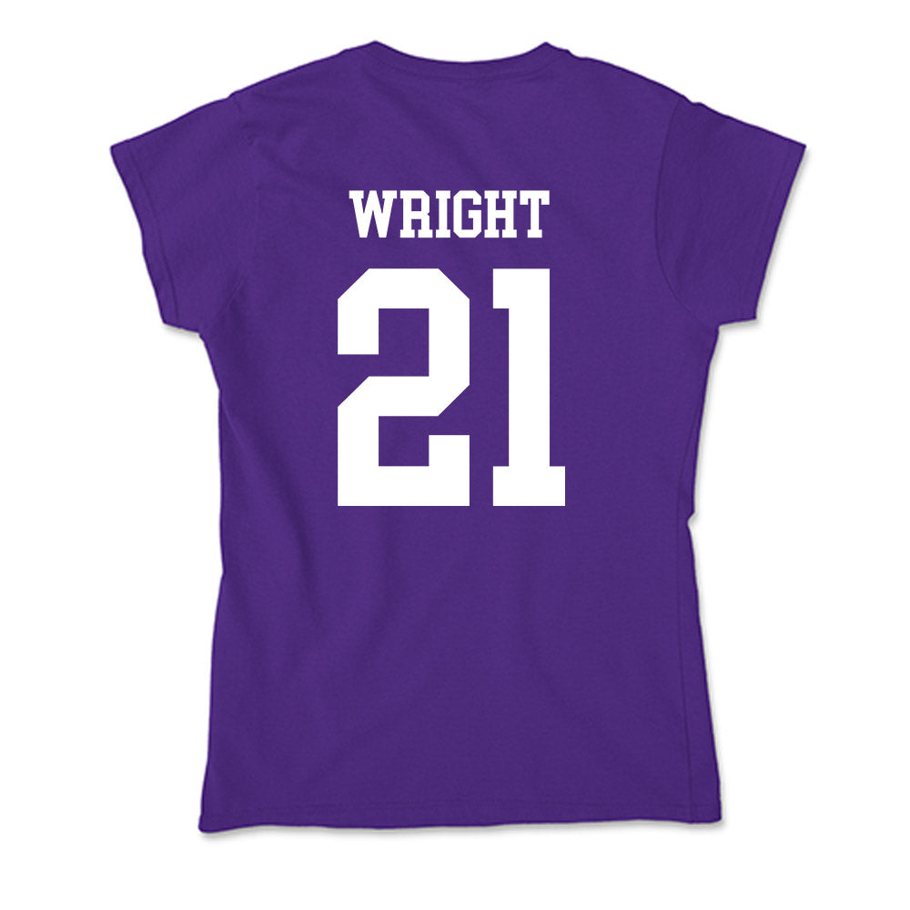North Alabama - NCAA Softball : Emma Kate Wright - Soft Style Women’s T-Shirt-1