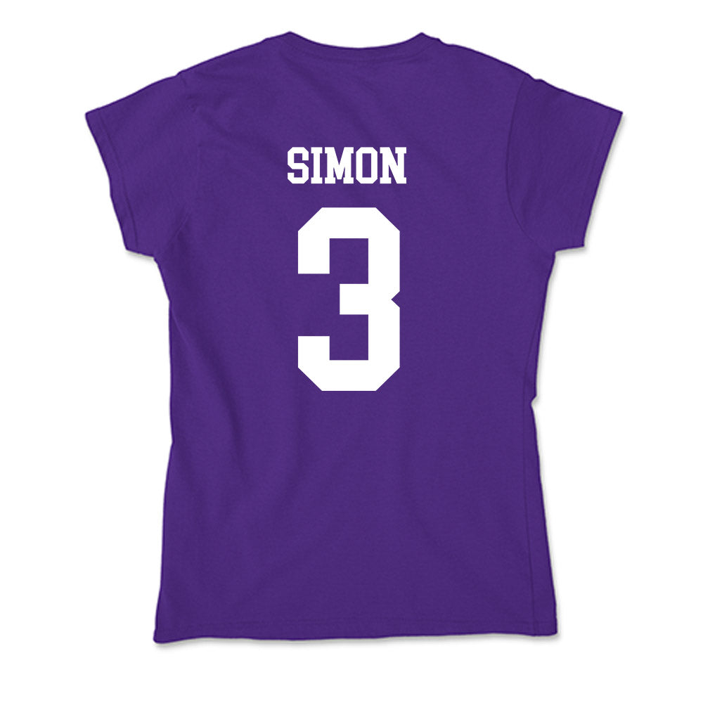 North Alabama - NCAA Softball : Emily Simon - Soft Style Women’s T-Shirt-1