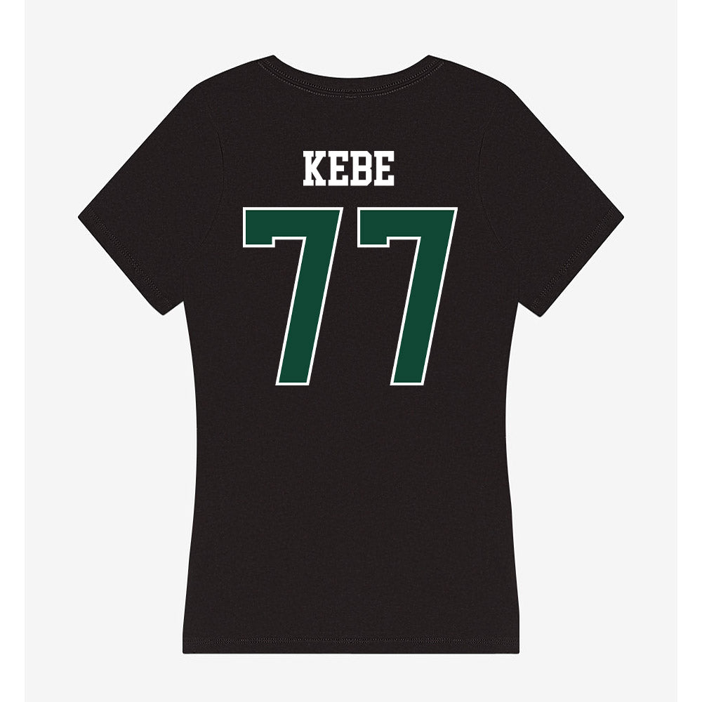 Ohio - NCAA Football : Ibrahim Kebe - Classic Shersey Women's V-Neck T-Shirt-1