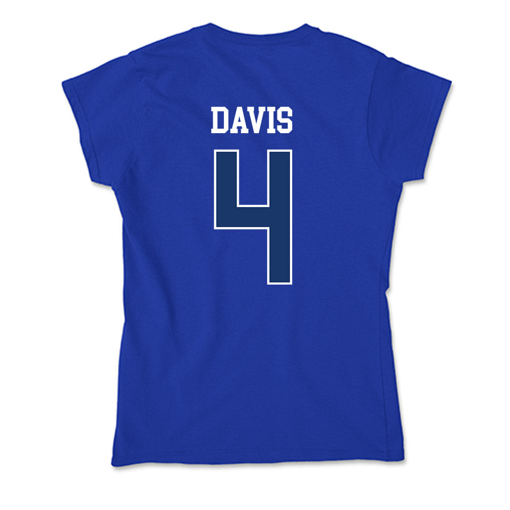 Drake - NCAA Women's Volleyball : Aniyah Davis - Soft Style Women’s T-Shirt-1