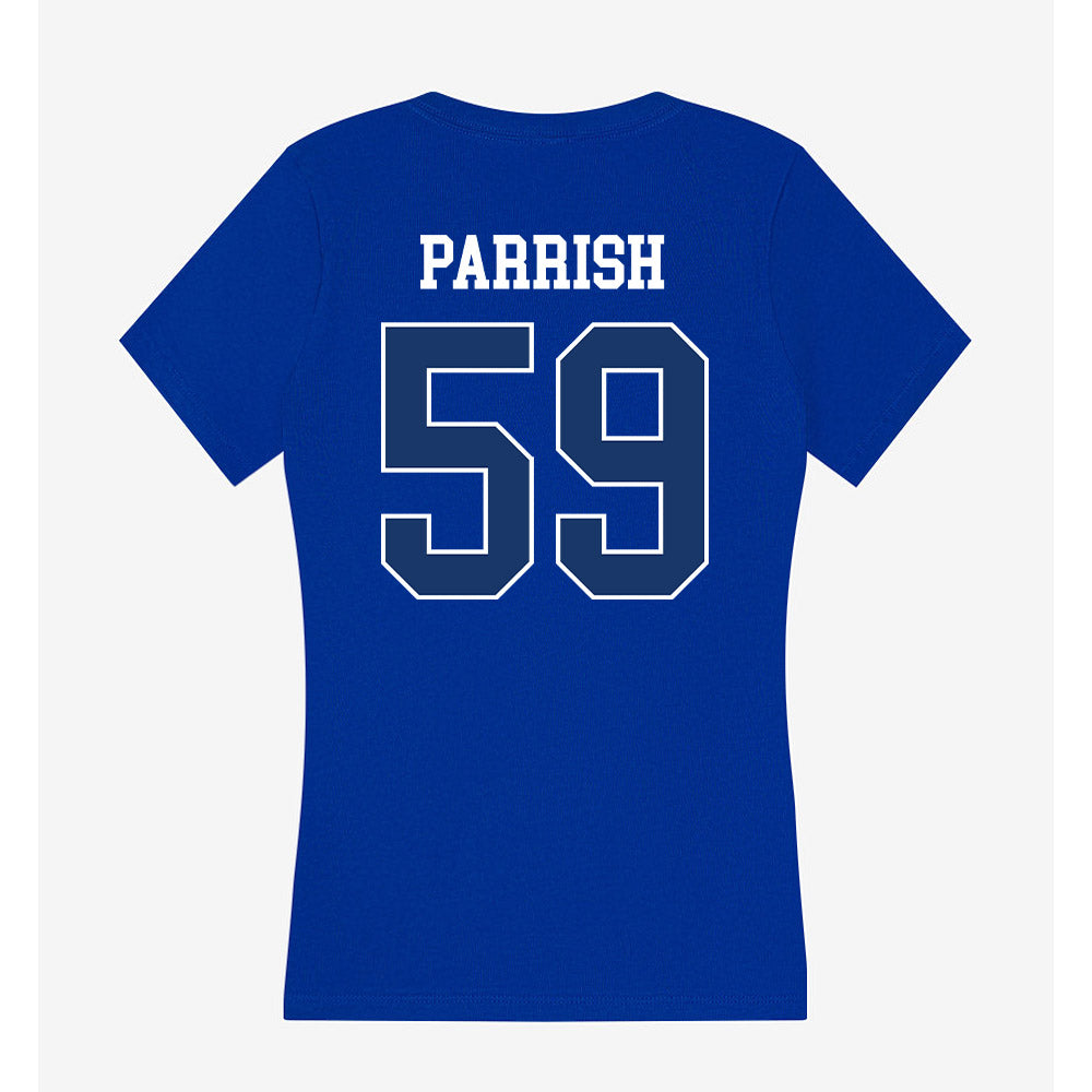 Drake - NCAA Football : Kaiden Parrish - Women's V-Neck T-Shirt-1