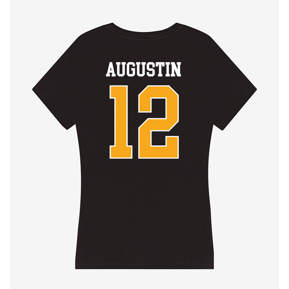 VCU - NCAA Women's Basketball : Patricia Augustin - Women's V-Neck T-Shirt-1