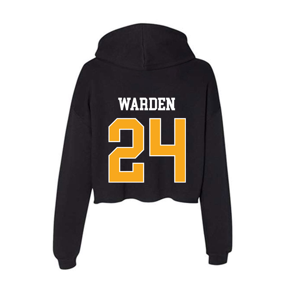 VCU - NCAA Baseball : Alec Warden - Women's Crop Fleece Hoodie-1
